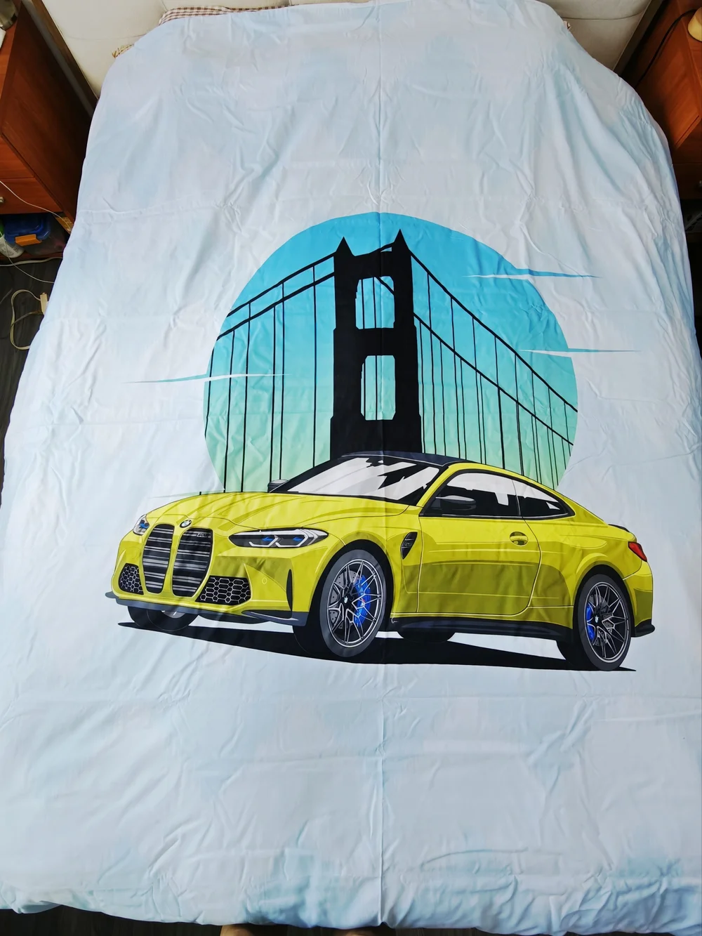 BMW M4 Queen Comforter